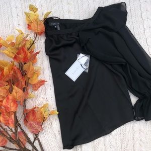 Off The Shoulder Black 1. State Top